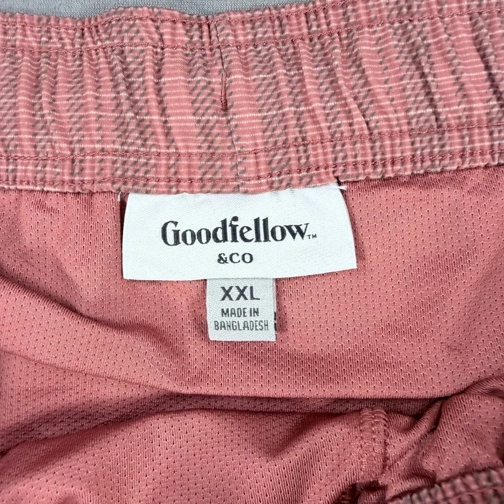 Goodfellow Mens XXL Red Twill Stripe Recycled Polyester‎ 5